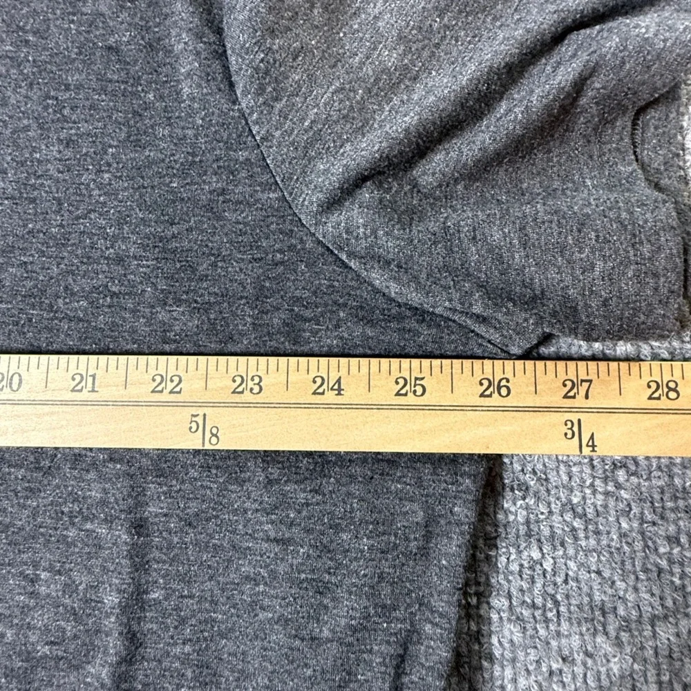 3XL Christmas Tree Graphic T-Shirt Gray Holiday Raglan Sleeve Top‎